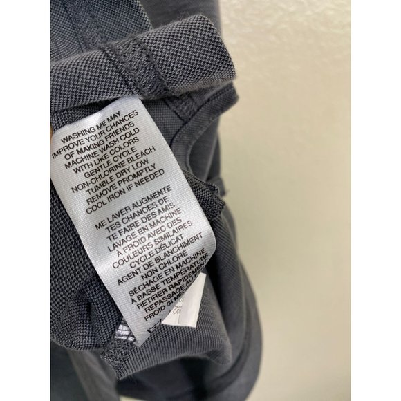 Travis Mathew Gray Polo Shirt Men size XXL Golf Performance Neutral Classic - Picture 5 of 16